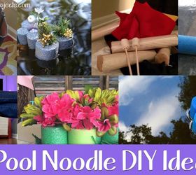 7 ways to diy a pool noodle, crafts, diy, gardening, home decor, lighting, repurposing upcycling, seasonal holiday decor