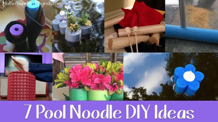 7 ways to diy a pool noodle, crafts, diy, gardening, home decor, lighting, repurposing upcycling, seasonal holiday decor