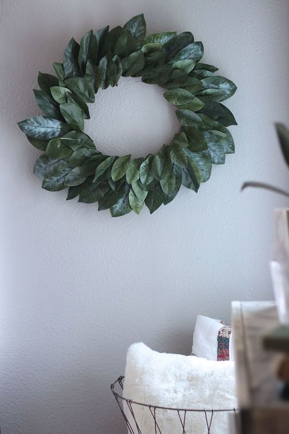 how to make a magnolia wreath fixer upper style, crafts, how to, wreaths