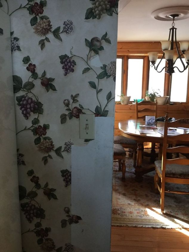 how do you remove wallpaper, This is were the most wear and tear is I really like the paper but it has to go