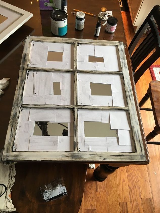 Revamped Hobby Lobby Window Mirror Hometalk