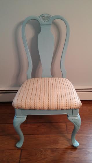refurbished dining chairs, painted furniture, reupholster