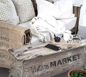 from crappy sawhorse to creative coffee table vintage style, diy, outdoor furniture, pallet, repurposing upcycling, woodworking projects