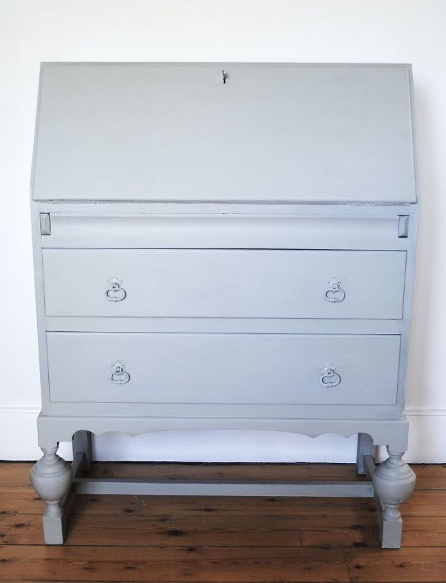 Vintage Writing Bureau Transformation | Hometalk