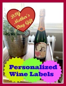 botellas de vino personalizadas diymothersday