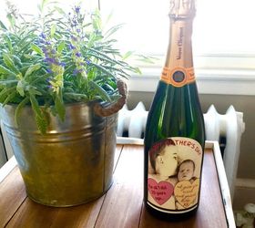 personalized wine bottles diymothersday, crafts
