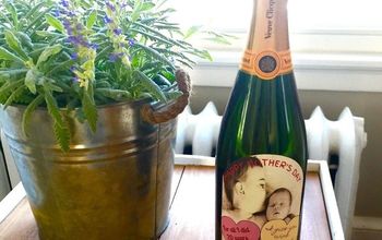Personalized Wine Bottles #DIYmothersday