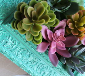 s the 15 tiniest succulent ideas we ve ever seen, flowers, gardening, succulents, This faux succulent garden in a frame