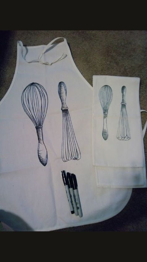 williams sonoma apron design knockoff, crafts