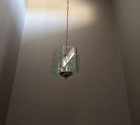 diy upcycled entry pendant light, diy, foyer, lighting, woodworking projects