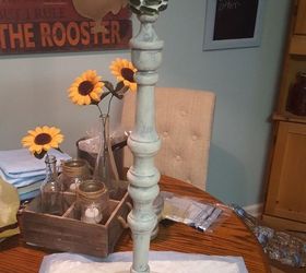 double duty plant stand bird bath from repurposed junk, outdoor furniture, repurposing upcycling