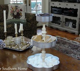 s 14 hidden home decor gems you can find in any dollar store, home decor, repurposing upcycling, Glass candlesticks are great for tiered trays