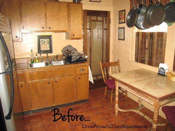 diy budget cottage kitchen makeover, diy, home improvement, kitchen design, painting