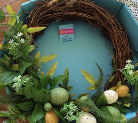 semi diy spring wreath, crafts, seasonal holiday decor, wreaths