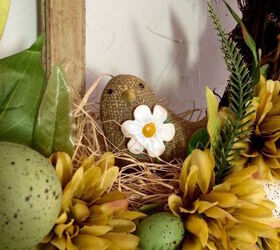 semi diy spring wreath, crafts, seasonal holiday decor, wreaths