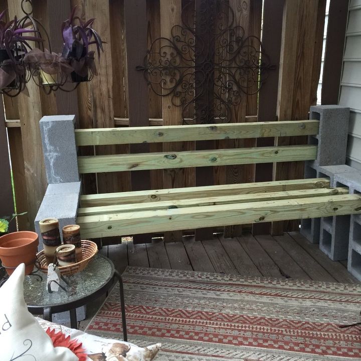 needed a garden bench