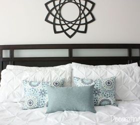 s 12 sneaky ways to fake a type a bedroom even if you re type b, bedroom ideas, organizing, Throw a blanket throw pillows over bed mess