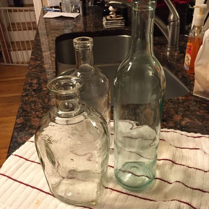 botellas de vidrio marino diy