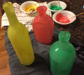 diy sea glass bottles, crafts, how to, repurposing upcycling