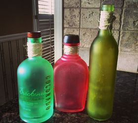 diy sea glass bottles, crafts, how to, repurposing upcycling