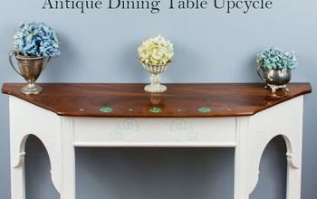 Antique Dining Table Upcycle: The Beauty in the Beast