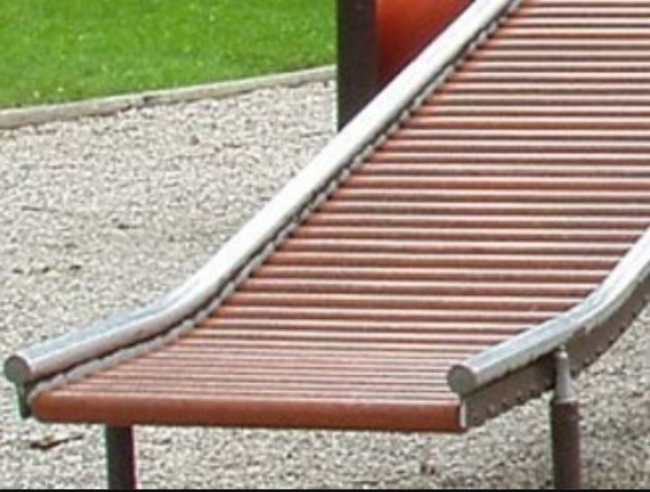 what is best way to create a roller slide, Picture of a roller slide at a playground
