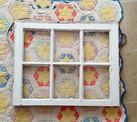 repurposing a tattered vintage quilt for my spring mantel, crafts, fireplaces mantels, mantels, repurposing upcycling, seasonal holiday decor