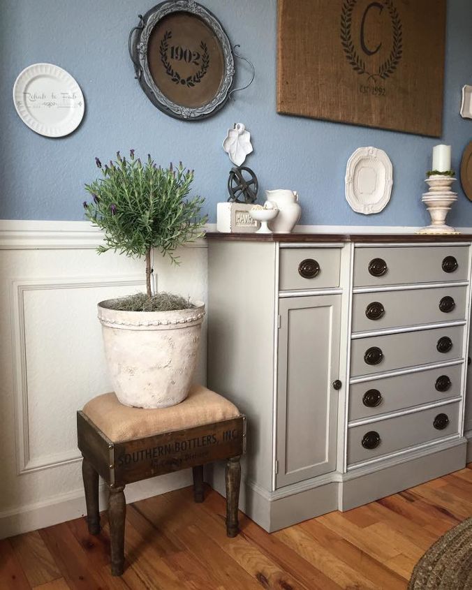 plastic pink flower pot gets a face lift