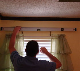 easy and light cornice boards from foam board, how to, window treatments, windows