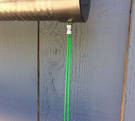 hiding an ugly shed that houses pool equipment