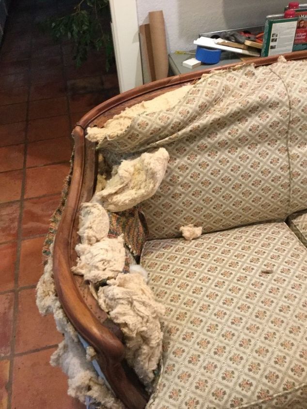 Restoring An Antique Wood Frame Couch, How To Repair A Couch Frame
