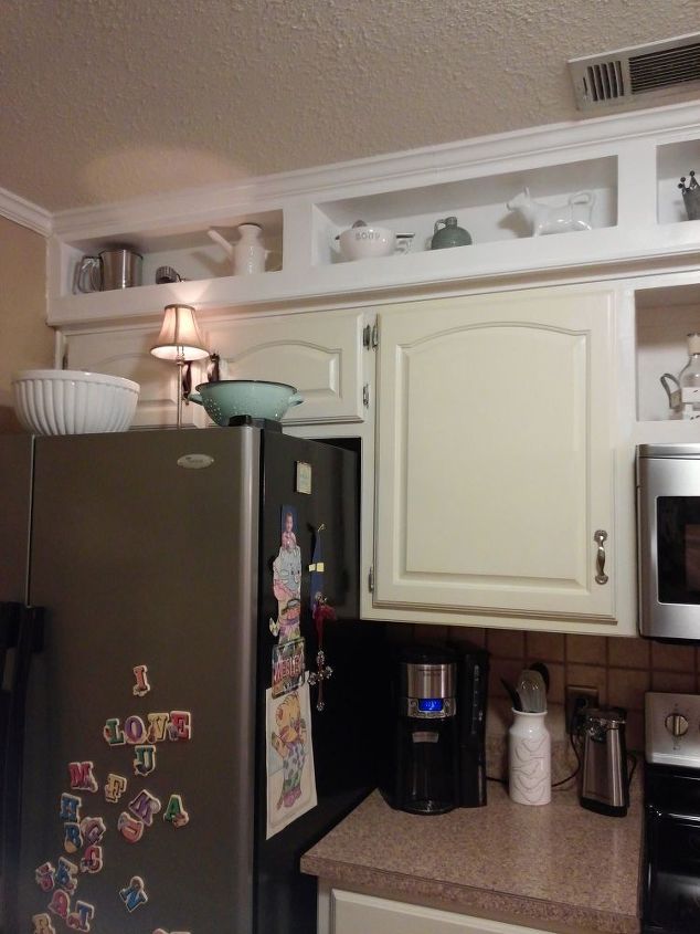 Update From Outdated Soffits to Usable Space Hometalk Update From Outdated Soffits to Usable Space Hometalk