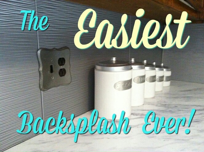 the easiest diy kitchen backsplash ever , kitchen backsplash, kitchen design