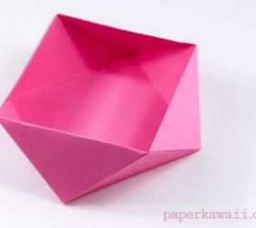 Lidded Origami Square Twisted Box Tutorial Hometalk