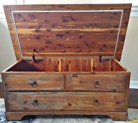 Cedar Chest Turned Vintage Gun Cabinet Hometalk