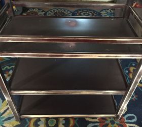 copper bar cart, how to, painted furniture, repurposing upcycling