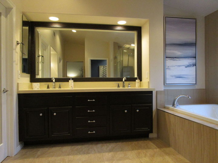 Master Bath Makeover - From Dated to Dazzeling on a Dime