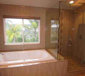 master bath makeover from dated to dazzeling on a dime , bathroom ideas, home decor, AFTER
