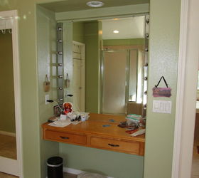 master bath makeover from dated to dazzeling on a dime , bathroom ideas, home decor, BEFORE