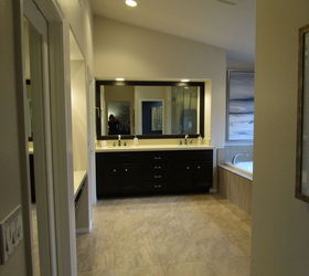 master bath makeover from dated to dazzeling on a dime , bathroom ideas, home decor