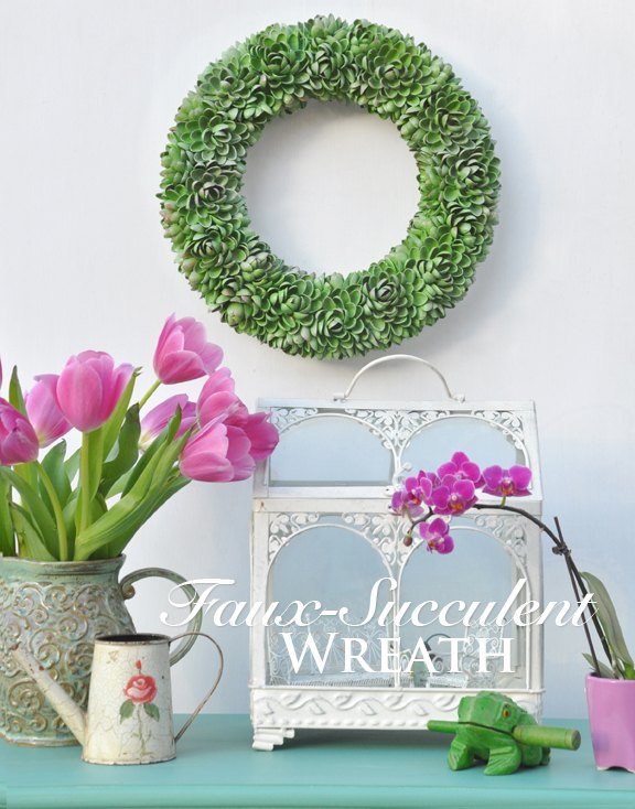 11 diy valentines door decorations inspired by love, 11 Faux succulent pistachio nut wreath