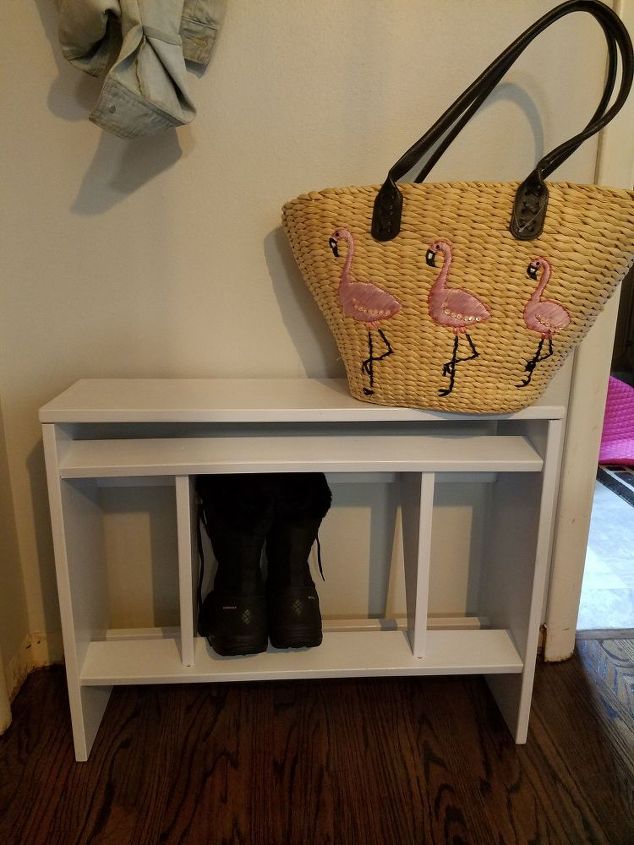 a 2 mudroom made from junk, diy, foyer, home maintenance repairs, repurposing upcycling