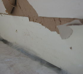 How to Repair Damaged Drywall  AfterYour Baseboards Were Removed...