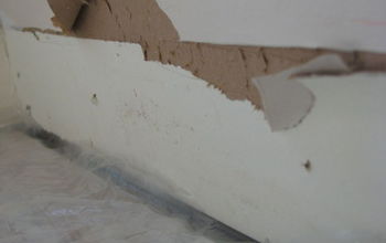 How to Repair Damaged Drywall  AfterYour Baseboards Were Removed...