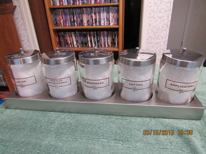 q vintage doctor s office jars, home decor, home decor id