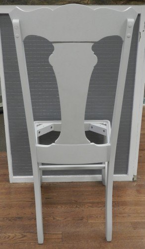 easy chair revamp, chalk paint, painted furniture