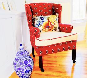 How Do I Upholster A Wing Chair Hometalk
