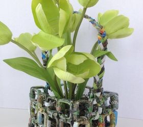 upcycled magazine basket, crafts, go green, how to