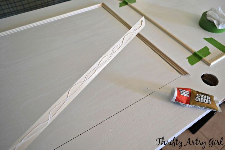 Interior Door Makeover DIY Idea