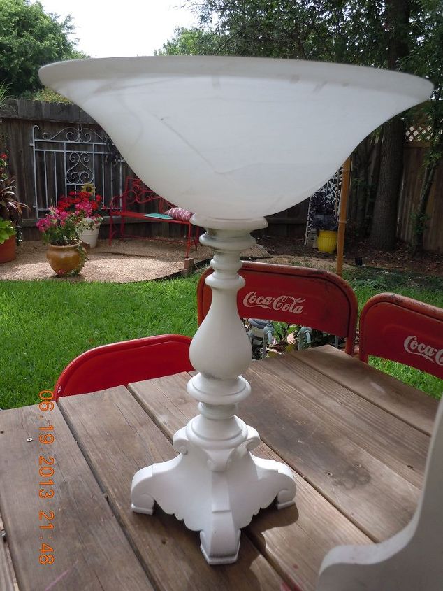 Light Fixture Broken Fan To A Planter Edited 4 24 16